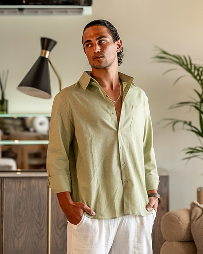 Cape Town – Camicia in 100% Lino